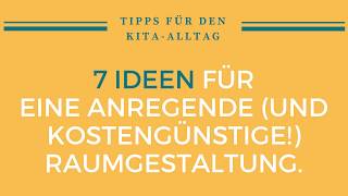 7 Tipps für eine anregende und kostengünstige Raumgestaltung [upl. by Natlus]