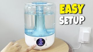 How To Setup HiLife Ultrasonic Humidifier [upl. by Lexy474]