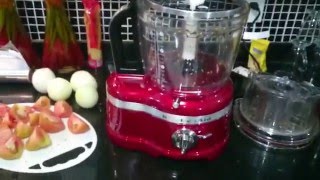 Food Processor Kitchenaid Pro Line 16 Cups  day by day [upl. by Howey]