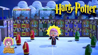 JE VISITE lILE HARRY POTTER SUR ANIMAL CROSSING ACNH [upl. by Llij843]