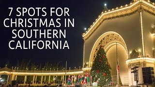 7 Fun Christmas Attractions in Southern California [upl. by Lebiralc]