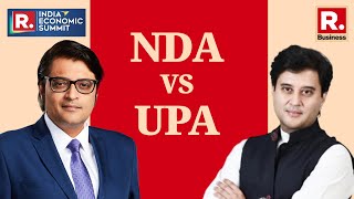 Jyotiraditya Scindia Explains Difference In Working Culture Of UPA amp NDA Govt  R Business Summit [upl. by Descombes]