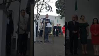 Zitácuaro Acto Cívico Conmemorativo del 213 Aniversario de la instalación de la SJNA [upl. by Dong]