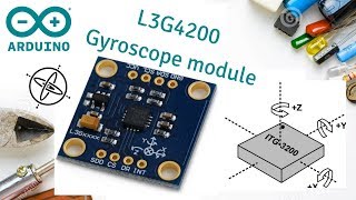 Interfacing L3G4200 triple axis Gyro with Arduino [upl. by Notyard]