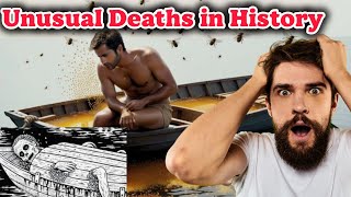 10 UNUSUAL Deaths in History [upl. by Latoyia]