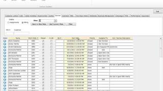 HVAC Service Scheduling Dispatch Software for QuickBooks  Service Tab [upl. by Ellivnarg]