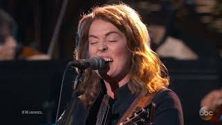 Brandi Carlile The Joke on Jimmy Kimmel Live [upl. by Wiley136]