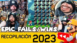 EPIC FAILSWINS ZETASSJ 2023  Recopilación Mario Maker 2  Compilation FAILS amp WINS [upl. by Lewak]