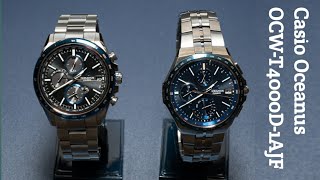 CASIO oceanus Review OCWT4000D1AJF solar 10ATM watch 2023 [upl. by Nevai]