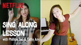 Sing Along Lesson with Phillipa Soo amp Cathy Ang  Over the Moon  Netflix After School [upl. by Liggitt]