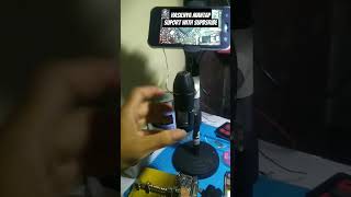 modif mikroskop digital dengan layar hp samsung j1 [upl. by Mirella]