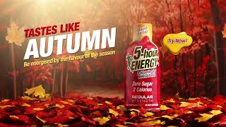 Allnew Maple Syrup 5hour ENERGY®—Tastes like Autumn [upl. by Anaibaf]