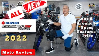 All New GSX S150 2022 Walk Around Review Specs Features and Price suzukigsxs150 suzukiphi [upl. by Eeresid851]