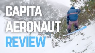 Capita Aeronaut 2024 Snowboard Review [upl. by Guglielma]