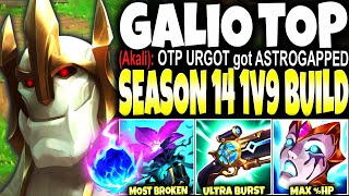 I CREATED THE BEST NEW GALIO SEASON 14 FULL AP PEN BUILD GUIDE TO 1V9 CARRY 🔥  s14 Gameplay [upl. by Eleets]