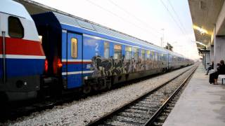 Train spotting at Palaiofarsalos station [upl. by Noivert456]