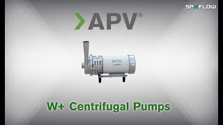 W Series Centrifugal Pump Animation  APV [upl. by Ellinad]