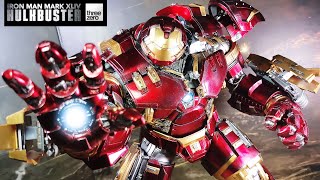 3 Easy Ways to Battle Damage Threezero Hulkbuster Avenges Age of Ultron DLX custom by Ralph Cifra [upl. by Tybie690]