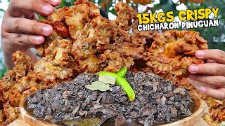 15Kgs MASSIVE Crispy Pork Dinuguan HD  BACKYARD COOKING [upl. by Woodrow543]