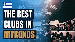 Best Night Clubs In Mykonos 2023  Club Bookers [upl. by Broddy873]