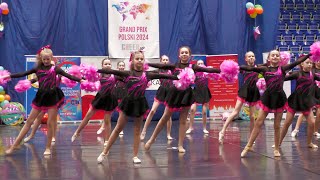 UKS Jagiellonka Axel Minis  POM DANCE  ELITE ZESPÓŁ  Grand Prix Cheerleading Kraków 2024 [upl. by Weeks717]