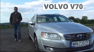 Volvo V70 20 D4 DriveE 181 KM 2014  test AutoCentrumpl 076 [upl. by Mcallister]