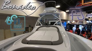 Bonadeo Boat Works Handbuilt 45 Walkaround at Fort Lauderdale International Boat Show  FLIBS 2019 [upl. by Ettenotna]