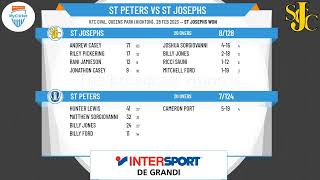 Geelong Cricket Association  GCA T20 Cup  Round GF  St Peters v St Josephs [upl. by Nnylylloh]