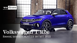 NUOVO Volkswagen TRoc 2022  Esterni Interni amp Tutte le NOVITA del Restyling [upl. by Leuamme]