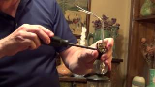 How to Rewire a Lamp  Replace a Lamp Socket [upl. by Aihsoem161]