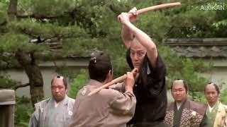 Samurai movie fight scene Kenjutsu with bokken [upl. by Sokram]