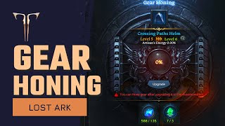 Lost Ark Gear Honing amp Gear Transfer Beginners Guide  New Player Tutorial  Endgame Gear Upgrading [upl. by Marion]