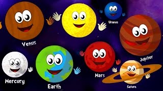 The Planets Song  Nursery Rhymes and Kids Songs  Songs for Children By Guitar Bob [upl. by Anirazc]