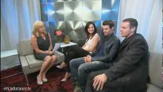 Erica Durance Saving Hope Cast Interview 2012 [upl. by Ativak]