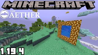 THE AETHER MOD IS BACK  MINECRAFT 1194 MOD SHOWCASE [upl. by Eissat166]