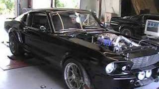 1967 Shelby GT500E Eleanor Super Snake Dyno Run [upl. by Ecinahc853]