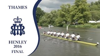 Thames Final  Oslo v Molesey A  Henley 2016 [upl. by Cornall]