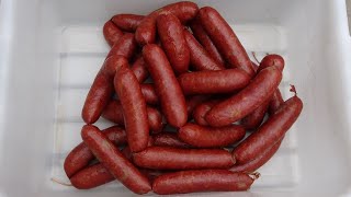 Homemade Venison Knockwurst  Knackwurst [upl. by Hasila]