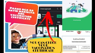 HOW TO DOWNLOAD COVID19 VACCINATION CERTIFICATEUSING IMMUNE APP KUWAITMs Kaiwa Labz [upl. by Kellie562]