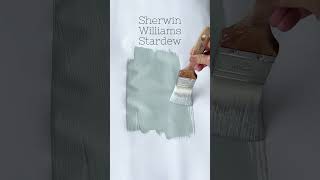 STARDEW SHERWIN WILLIAMSA beautiful grayblue paint color that is soothing and serene paint diy [upl. by Ruenhs]