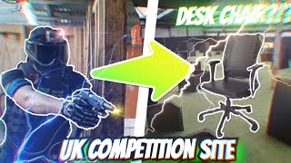 Using A Desk Chair In UK ONLY PRO Speedsoft CQB Arena  District 23 [upl. by Lednem]