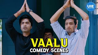 Vaalu Comedy Scenes  Laughter guaranteed with Vaalus hilarious moments  Silambarasan  Santhanam [upl. by Airda]