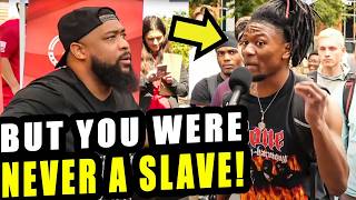 Black Conservative EVISCERATES Professional Race Baiting BLM Activist [upl. by Adalie]