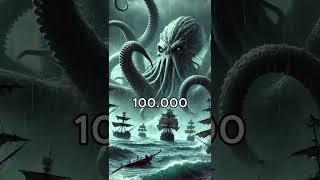 Top 3 cei mai tari monștri de mare din mitologie seamonster mythology leviathan kraken deepsea [upl. by Jasun]