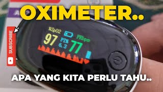 JOM TRY BELAJAR GUNA OXIMETER SUKAT PARAS OKSIGEN DALAM DARAH DAN DENYUTAN NADI [upl. by Towland]