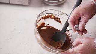 How to Temper Chocolate Using GODIVA Real Melting Chocolates [upl. by Aytak]