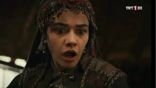 Sirma hatun stabbed by selcan hatun english subtitles dirilis ertugrul [upl. by Elyrpa]