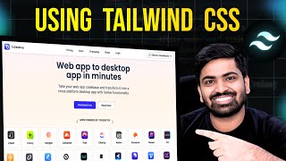 Tailwind CSS Full Course 2024 in Hindi  Build and Deploy This Modern Website [upl. by Noillimaxam]