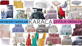 KARACA İNDİRİMLERİ  KARACA HOME  ÇEYİZ SETİ KARACA NEVRESİM TAKIMLARI  Karaca Yorgan Battaniye [upl. by Absa]