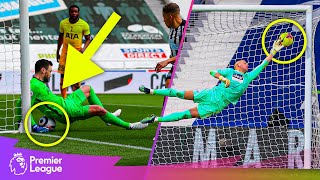 The Art Of Goalkeeping  Best Premier League Goalkeeper Saves  202021 [upl. by Enneite901]